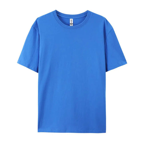 Plus Size Cotton O-Neck Short Sleeve T-shirt