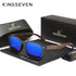 KINGSEVEN Wooden Cat Eye Sunglasses with Polarized UV400 Lenses
