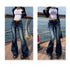 High Waist Flared Women's Jeans