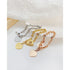 Stainless Steel Heart Bracelet with Proverbs Inscription
