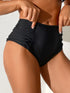Women’s Black High-Waisted Bikini Bottom