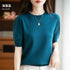 Merino Wool O-Neck Sweater for Women