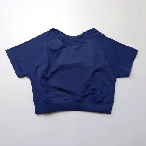 NCLAGEN Impact Tee Short Sleeve Shirt for Women Yoga Gym