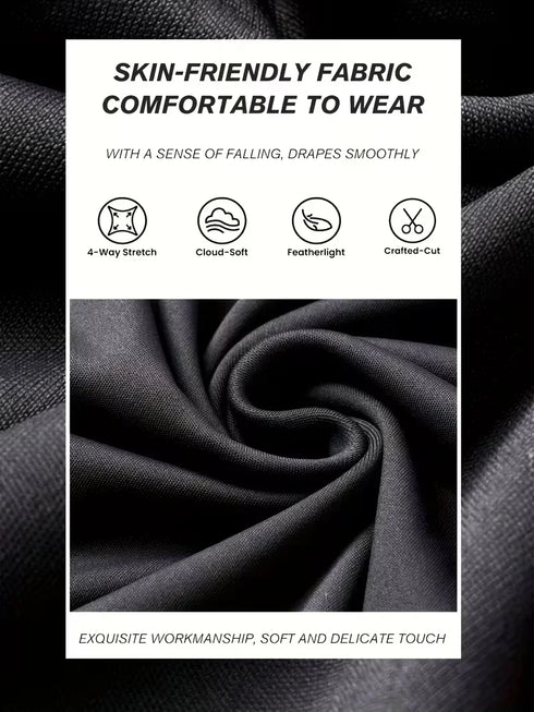 High Waist Flared Yoga Pants in Black