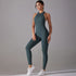Hollow Backless Yoga Jumpsuit for Women