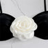 Floral Bandeau Thong Bikini Set for Women