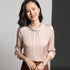 Women blusas long sleeved Slim plus size silk satin shirts office ladies work female Chiffon blouse Elegant blusa feminina