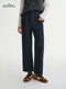 DUSHU Plus Size Women's Double-Layered Fleece Lined Jeans