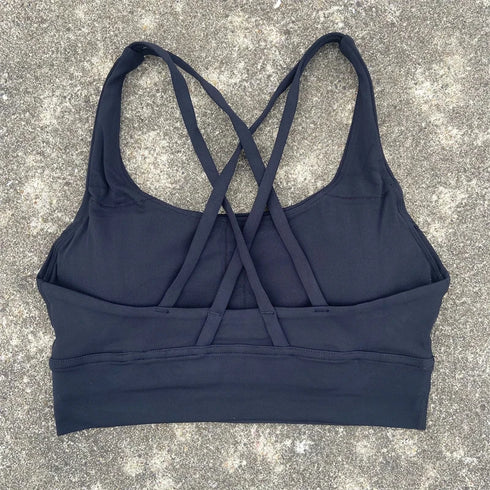 High Support Cross Straps Sports Bra for Women