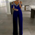 Summer Women's Loose Wide Leg Sequin Jumpsuit