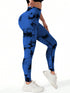 Women's High Waist Seamless Tie-Dye Yoga Leggings
