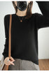 Casual Knitted Pullover Sweater for Women
