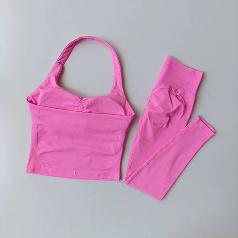 High-Waisted Butt-Lifting Fitness Set