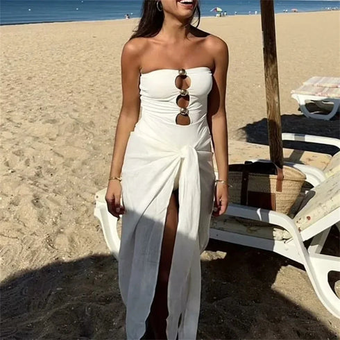 Black Off-Shoulder Bodysuit for Summer Nights