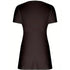 Plus Size V-Neck Short Sleeve Casual T-Shirt in Black