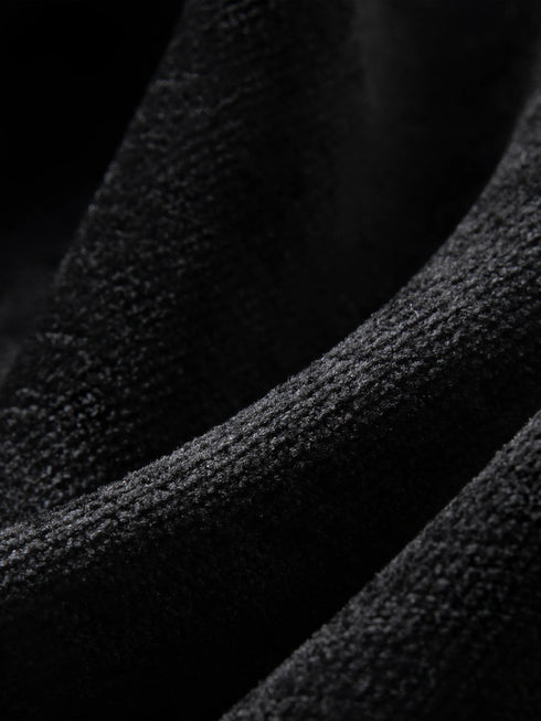 FSLE High-Waisted Straight-Leg Knit Trousers