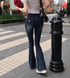 Low Waist Flared Jeans for Women