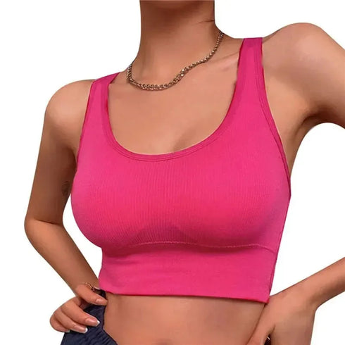 Stylish Backless Sleeveless Crop Top for Women