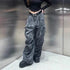 Loose High Waist Cargo Pants for Women