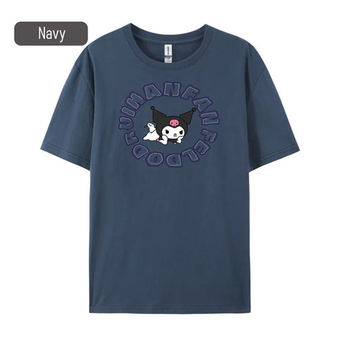 Sanrio Kuromi Graphic T-Shirt - 100% Cotton Unisex Tee