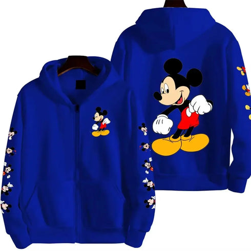Unisex Disney Oversized Zip Up Hoodie