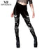 Gothic Steampunk Print Leggings for Women