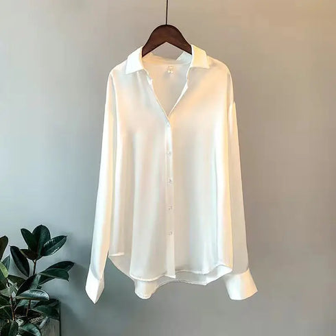 Elegant Knitted Blouse for Women - Spring 2024