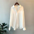 Elegant Knitted Blouse for Women - Spring 2024