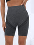 Women's High Waisted Seamless Fitness Shorts