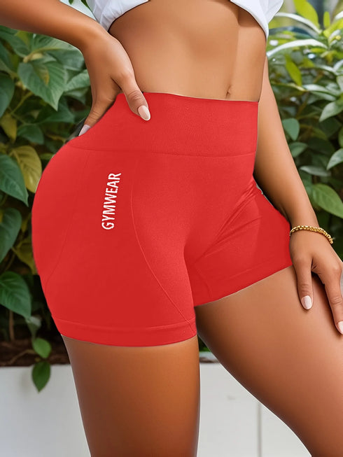 Women High Waist Workout Shorts Yoga Short Pant for Comfort