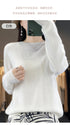 100% Merino Wool Long Sleeve Sweater for Women