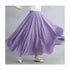 Fashion Clothes Women Clothing Skirts Vintage Y2k Elegant Bohemian Cotton Linen Long Skirt Casual Style