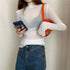 Floral Lace Turtleneck Blouse for Women