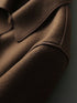 Classic Solid Woolen Coat for Women