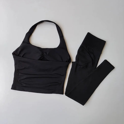 High-Waisted Butt-Lifting Fitness Set