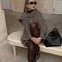 MUJER 2025 Asymmetrical Cropped Women's Coat
