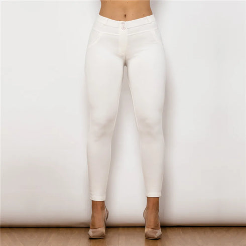 Melody Women's Plus Size Skinny Pencil Pants