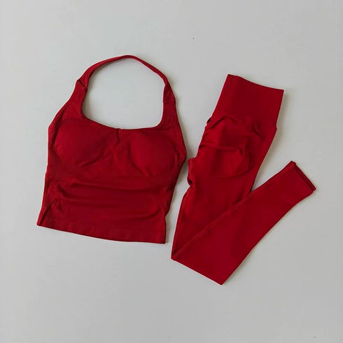 High-Waisted Butt-Lifting Fitness Set