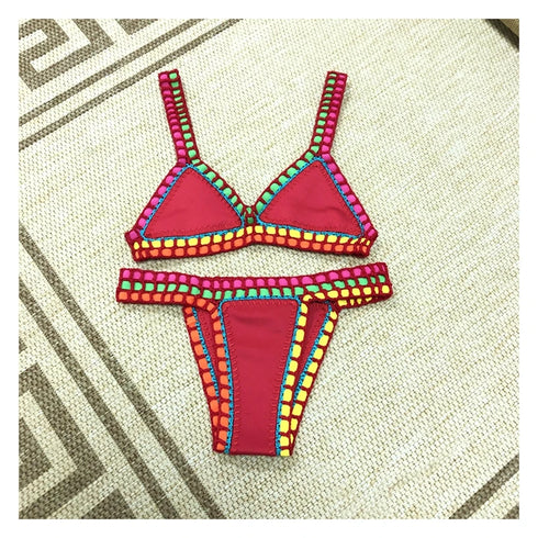 Handmade Triangle Bikini Set in Multiple Colours