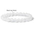 6/8/10MM Gypsum Stone Stretch Bracelet