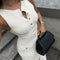 Tossy Knit Ribbed Cardigan Maxi Dress Elegant Sleeveless Style