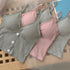 Women’s Knitted Crop Top in Pure Cotton