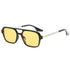 Small Frame Square Sunglasses Woman Luxury Vintage Leopard