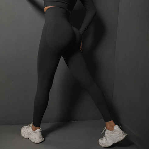 High Waist Seamless Yoga Leggings for Women
