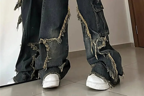Baggy Vintage-Style Jeans for Women
