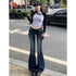 High Waist Flared Women's Jeans
