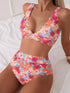 Floral Print Two-Piece Bikini Set