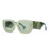 Colorful Square Sunglasses with UV400 Protection