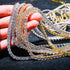 Cubic Zirconia Iced Out Tennis Chain Necklace