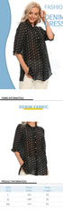 Women’s Casual Woven Shirt for Spring and Summer